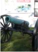 Civil war cannon, part of a great display of artillery.
