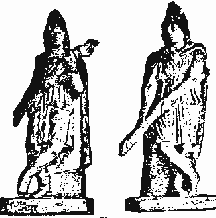 Statues of Torch-Bearers.