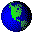small earth globe